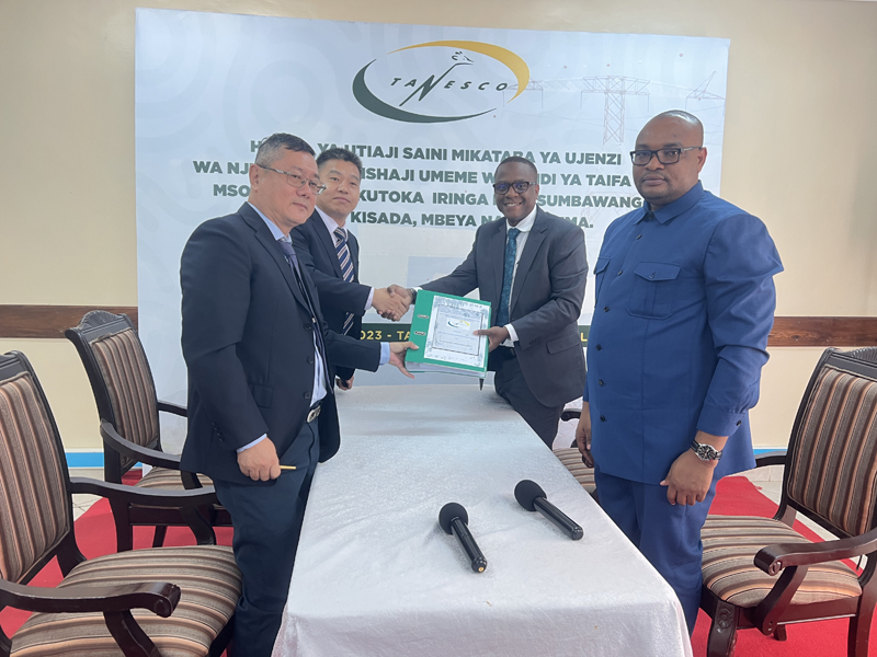 坦桑尼亞TAZA輸變電項目lot4簽約圖片.jpg